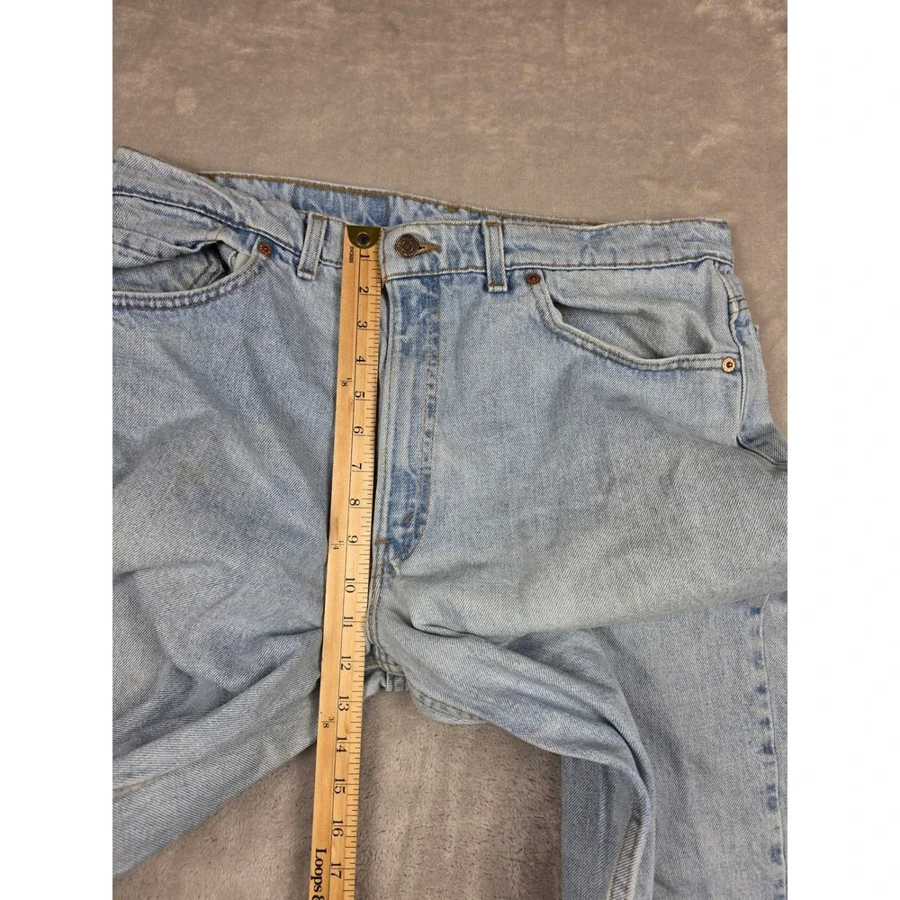 Vintage Levi 550 Relaxed Fit Tapered Leg Jeans Men 38x30 Fit 36x30 USA Made 1995